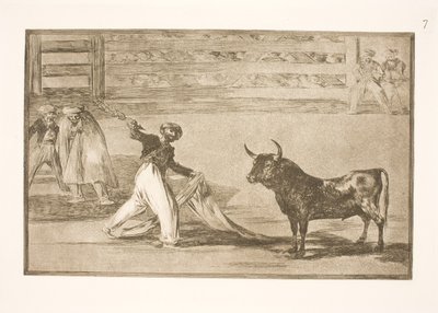 The Origin of Harpoons or Banderillas by Francisco de Goya