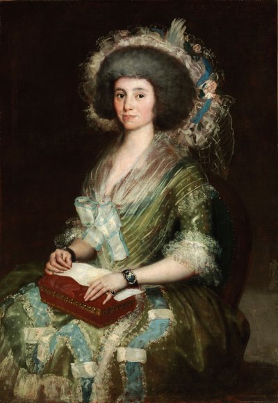 Portrait of Dona Manuela Camas by Francisco de Goya