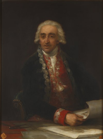 Portrait of Juan de Villanueva by Francisco de Goya