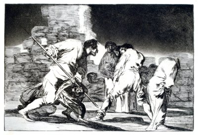Riddle of Fury by Francisco de Goya