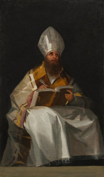 Saint Ambrose by Francisco de Goya