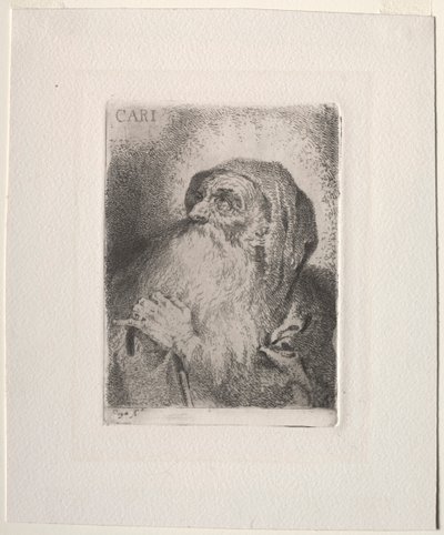 San Francisco de Paula Caritas by Francisco de Goya