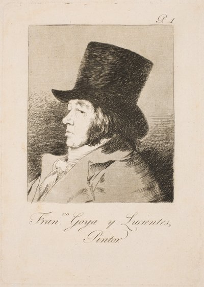Self-Portrait by Francisco de Goya