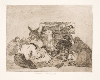 Strange Devotion (66) by Francisco de Goya