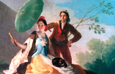 The Parasol by Francisco de Goya