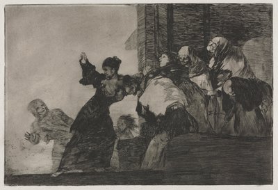 The Proverbs: Poor Folly by Francisco de Goya