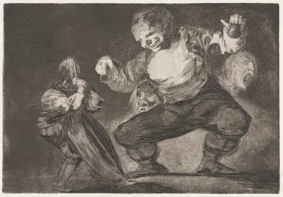 The Proverbs: Simpleton, 1864 by Francisco de Goya
