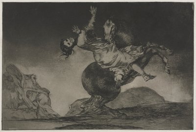 The Proverbs: The Horse-Abductor by Francisco de Goya