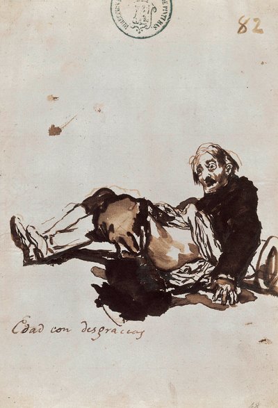 The age of misfortune by Francisco de Goya