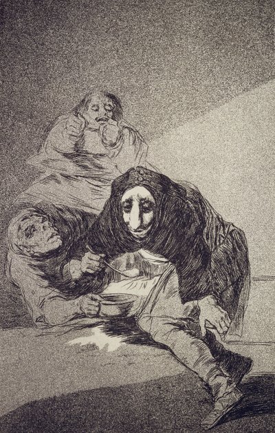 The Shameful One Capricho No 54 by Francisco de Goya
