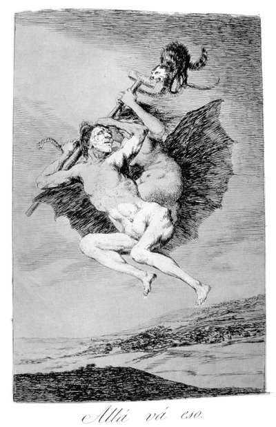 There it Goes by Francisco de Goya