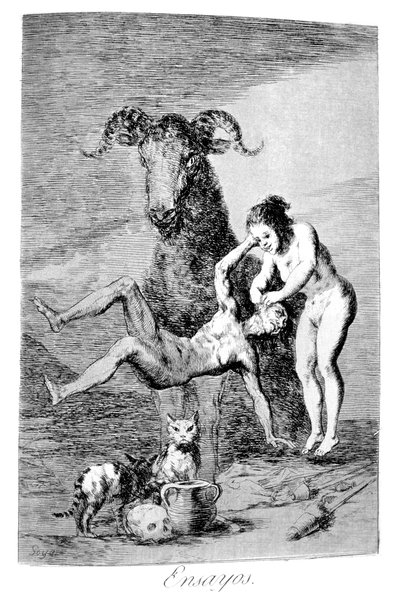 Trials, 1799 by Francisco de Goya