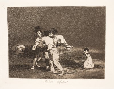 Unhappy Mother by Francisco de Goya