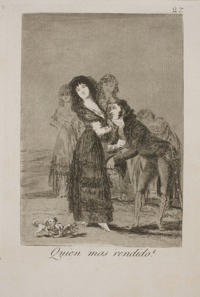 Your Humble Servant by Francisco de Goya