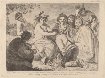 Bacchus by Francisco de Goya after Diego Velázquez