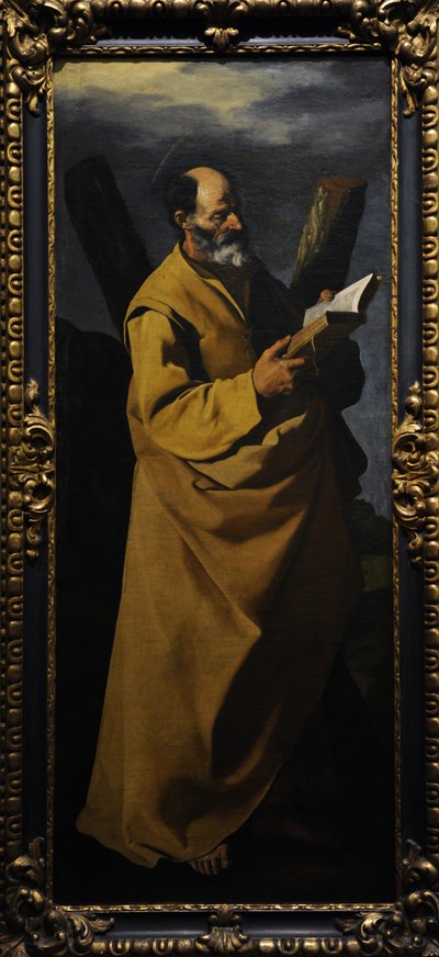 Saint Andrew by Francisco de Zurbaran
