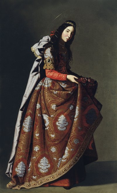 Saint Casilda of Toledo, ca 1630-1634 by Francisco de Zurbaran