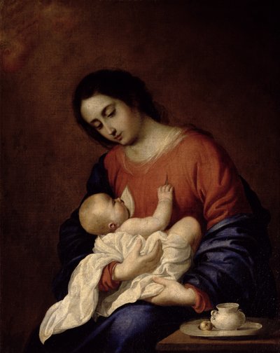 Virgin and Child by Francisco de Zurbaran