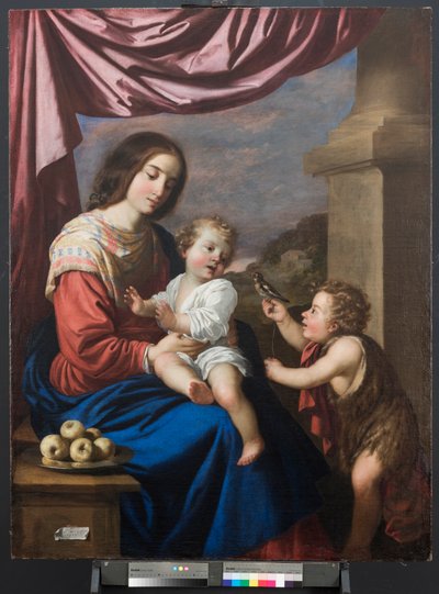 Virgin and Child with Saint John by Francisco de Zurbaran