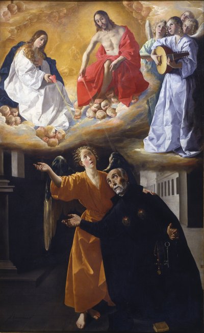 Vision of Blessed Alonso Rodríguez by Francisco de Zurbaran
