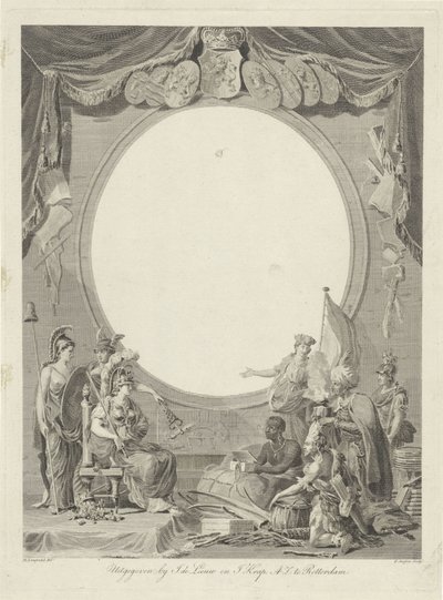 Overseas Continents Present Gifts to the Republic by Franciscus Sansom