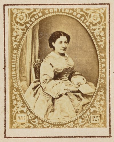 Ethelie Madeleine Brohan by Franck (François Marie Louis Alexandre Gobinet de Villecholles)
