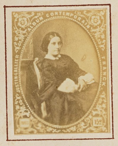 Marie Caroline Miolan-Carvalho by Franck (François Marie Louis Alexandre Gobinet de Villecholles)