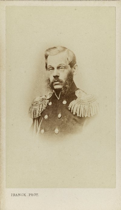 Portrait of Count Dmitry Alekseyevich Milyutin 1816-1912 by Franck