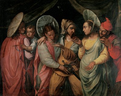 A Scene from the Commedia dell