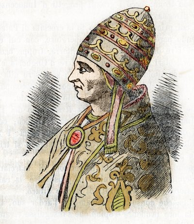 Pope Innocent III by Franco Mistrali