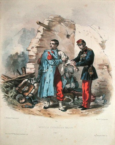 The Army Surgeon by Francois Hippolyte Lalaisse
