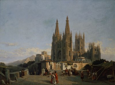 Burgos Cathedral by Francois Antoine Bossuet