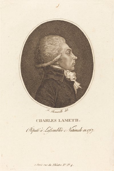 Charles Lameth by Francois Bonneville