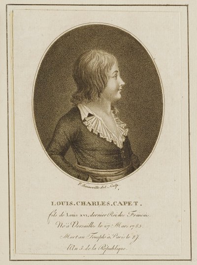 Louis Charles Capet by Francois Bonneville