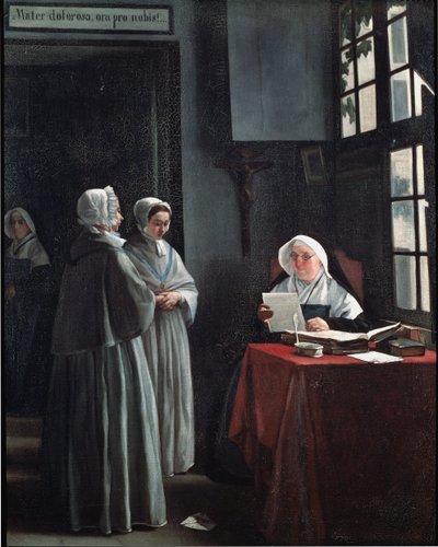 The Letter of Recommendation by François Bonvin