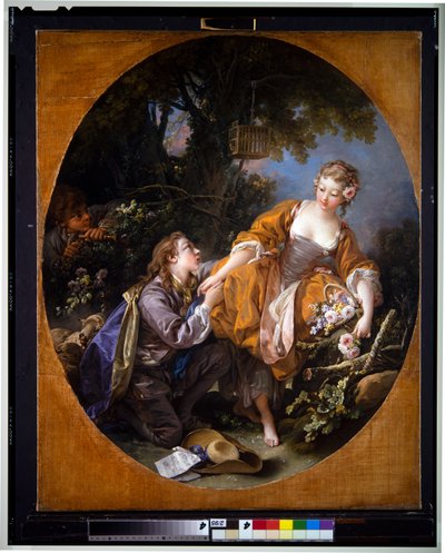 Gallant Pastoral by François Boucher