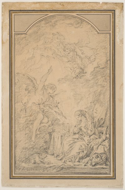 The Annunciation by François Boucher