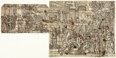 Triumph of Alexander by Francois Chauveau