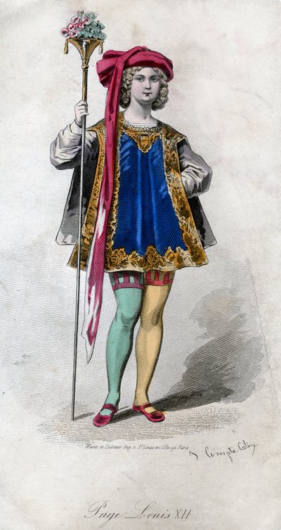 Page, Louis XII by Francois Claudius Compte Calix