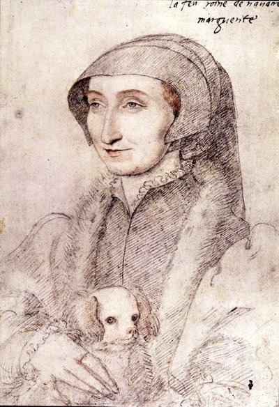 Marguerite of Navarre by François Clouet