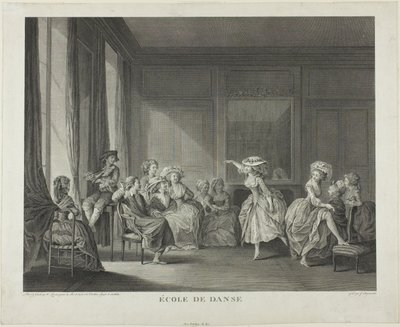 Dancing School by Francois Dequevauviller
