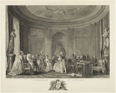 The Concert by Francois Dequevauviller
