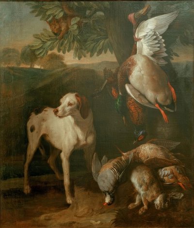 Dog and Game by Francois Desportes