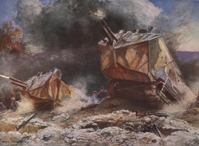 First World War Battlefield Scene by Francois Flameng