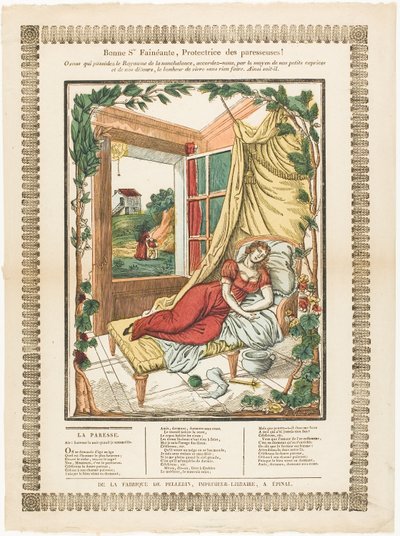 Good Saint Lazy, Protector of the Lazy Ones! by Francois Georgin