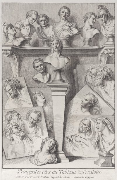 Heads after the Ecce Homo by Francois Joullain