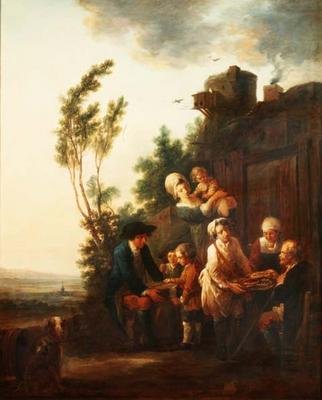 The Pedlar by Francois Louis Joseph Watteau