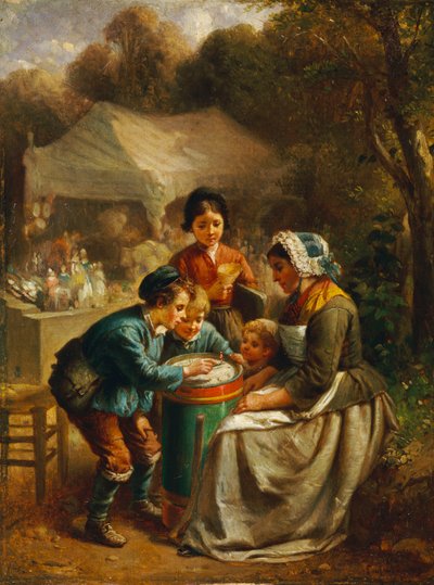 The Toy Seller, 1860 by Francois Louis Lanfant de Metz