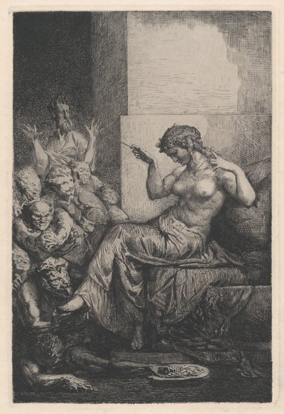 Allegory by Francois Nicolas Chifflart