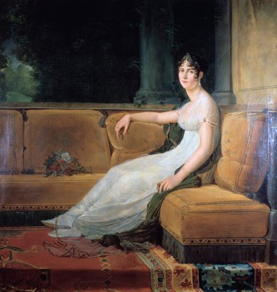 Empress Josephine at Malmaison by Francois Pascal Simon Gerard